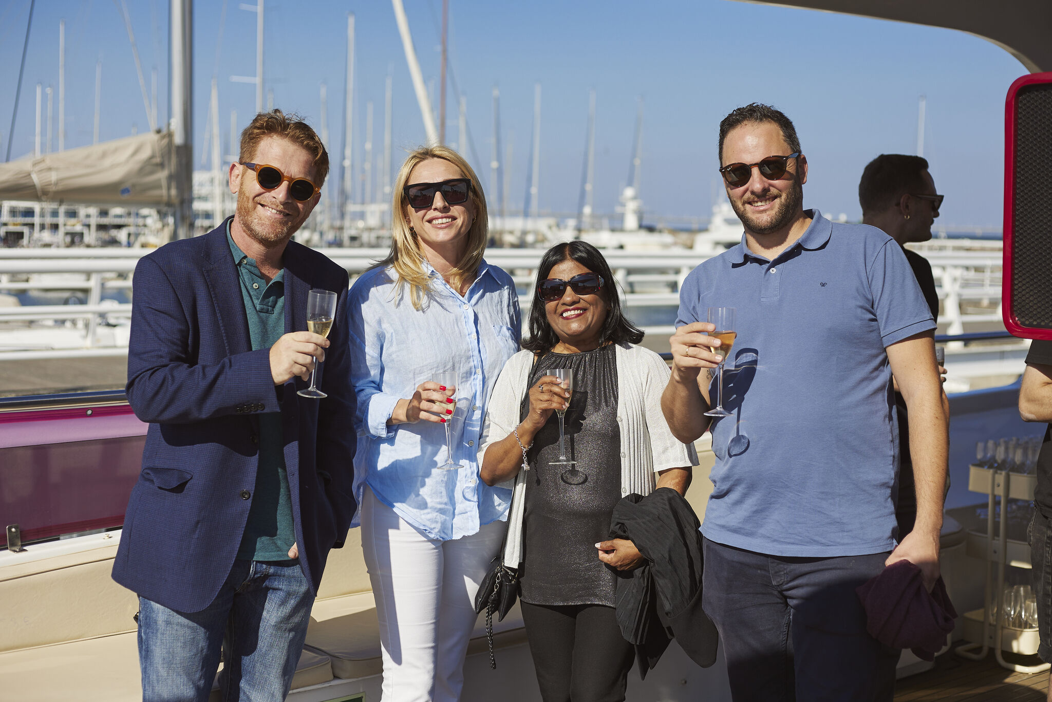Piggy's first birthday on boat — article image
