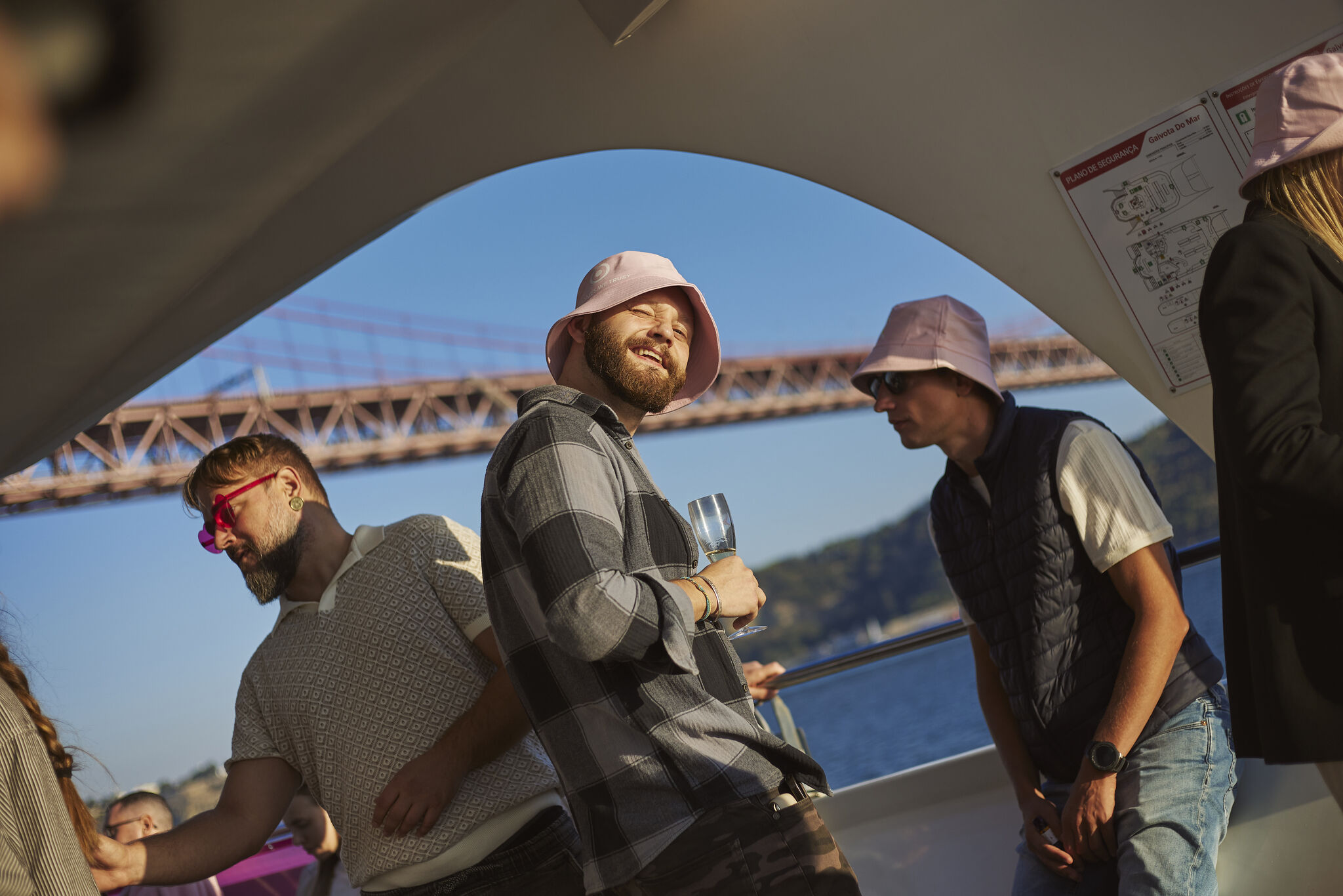 Piggy's first birthday on boat — article image