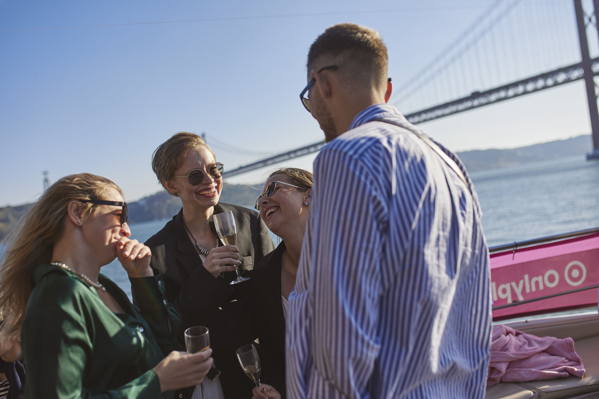 Piggy's first birthday on boat — article image