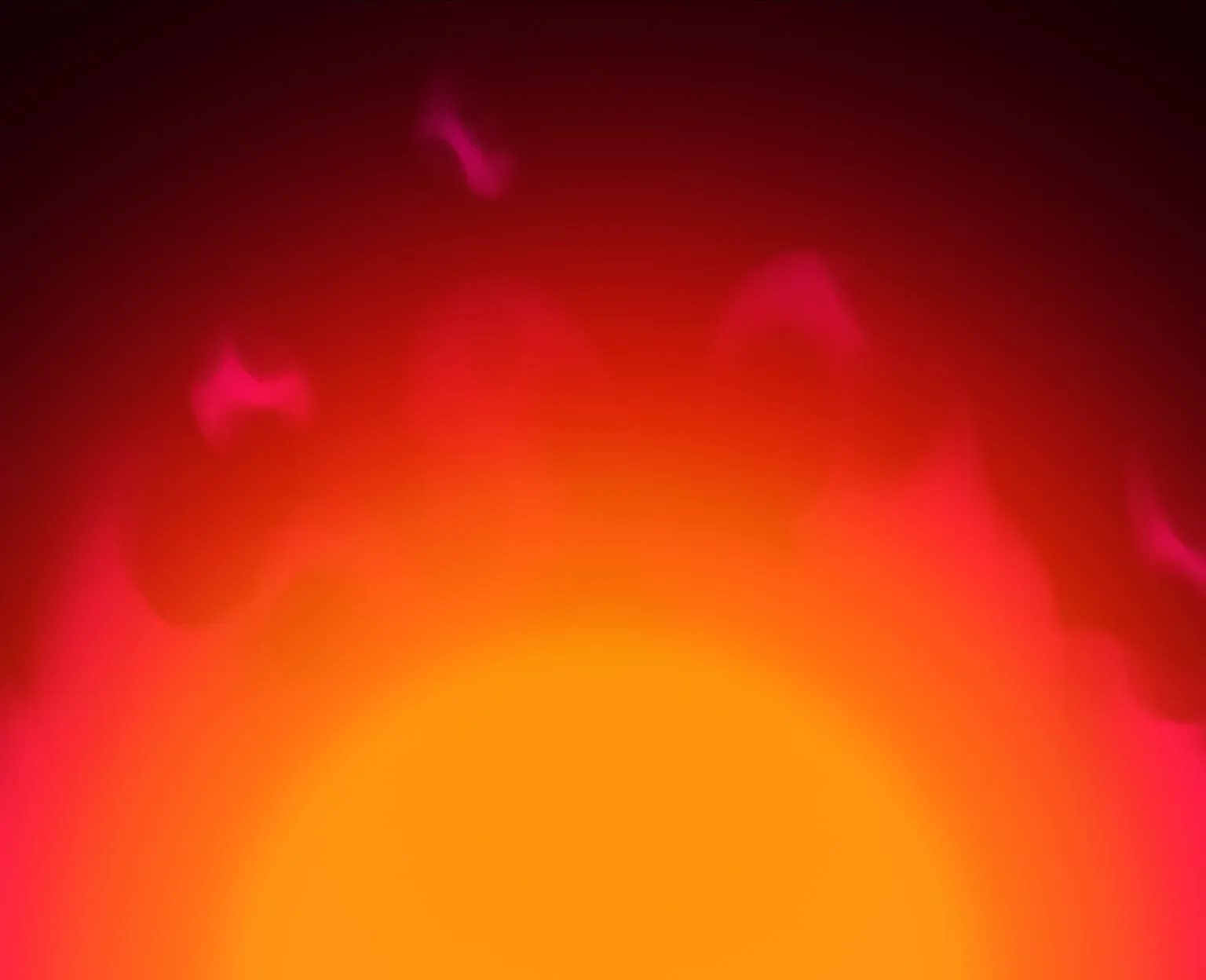 Abstract red, orange and magenta flames