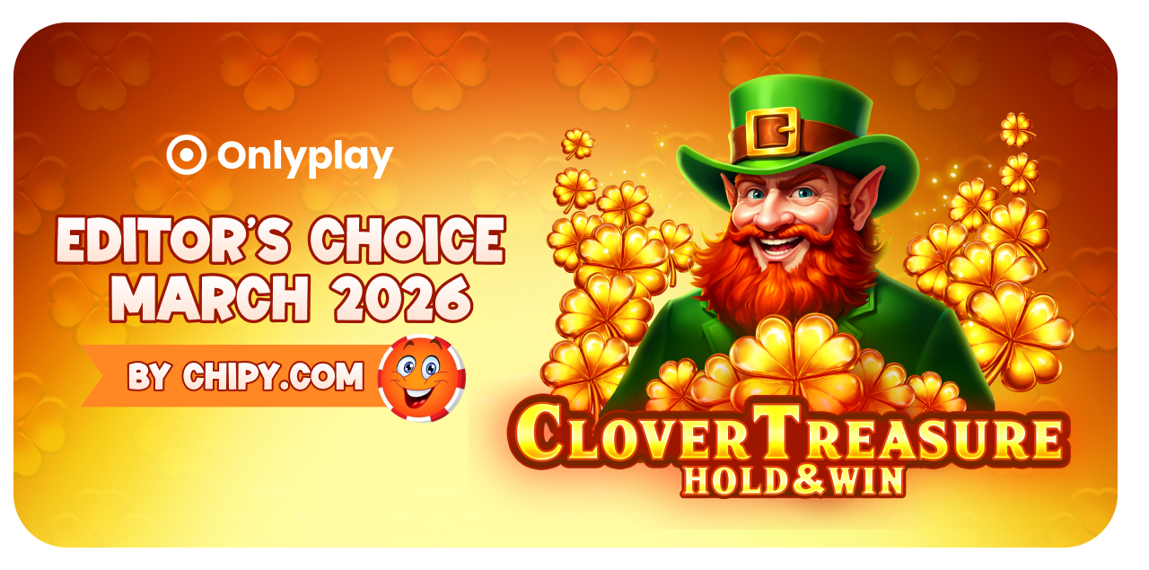 Clover Treasure: Hold&Win wins Editor’s Choice March 2026 by Chipy — header image