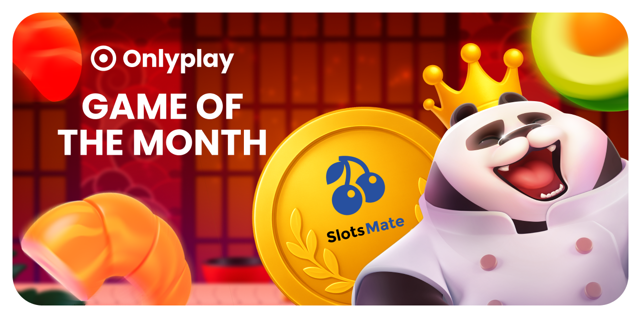 Fortune Chef Panda Named Game of the Month by SlotsMate! — header image