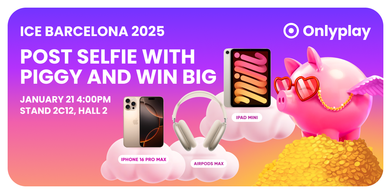 Join Onlyplay at ICE Barcelona 2025 for a chance to win big! — header image