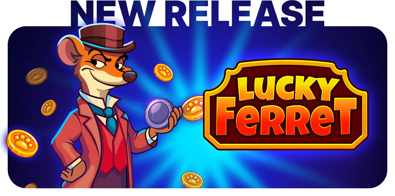 Lucky Ferret is live now — header image
