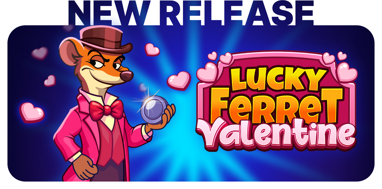 Lucky Ferret Valentine is live now — header image