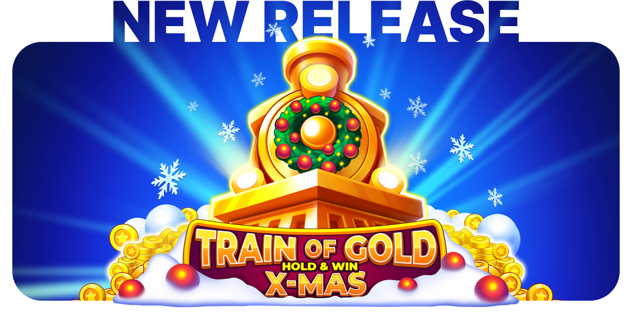 Meet our new game – Train of Gold X-Mas: Hold & Win — header image
