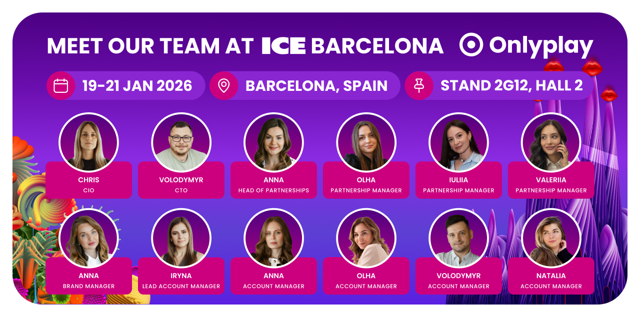 Meet Onlyplay at ICE Barcelona 2026! — header image