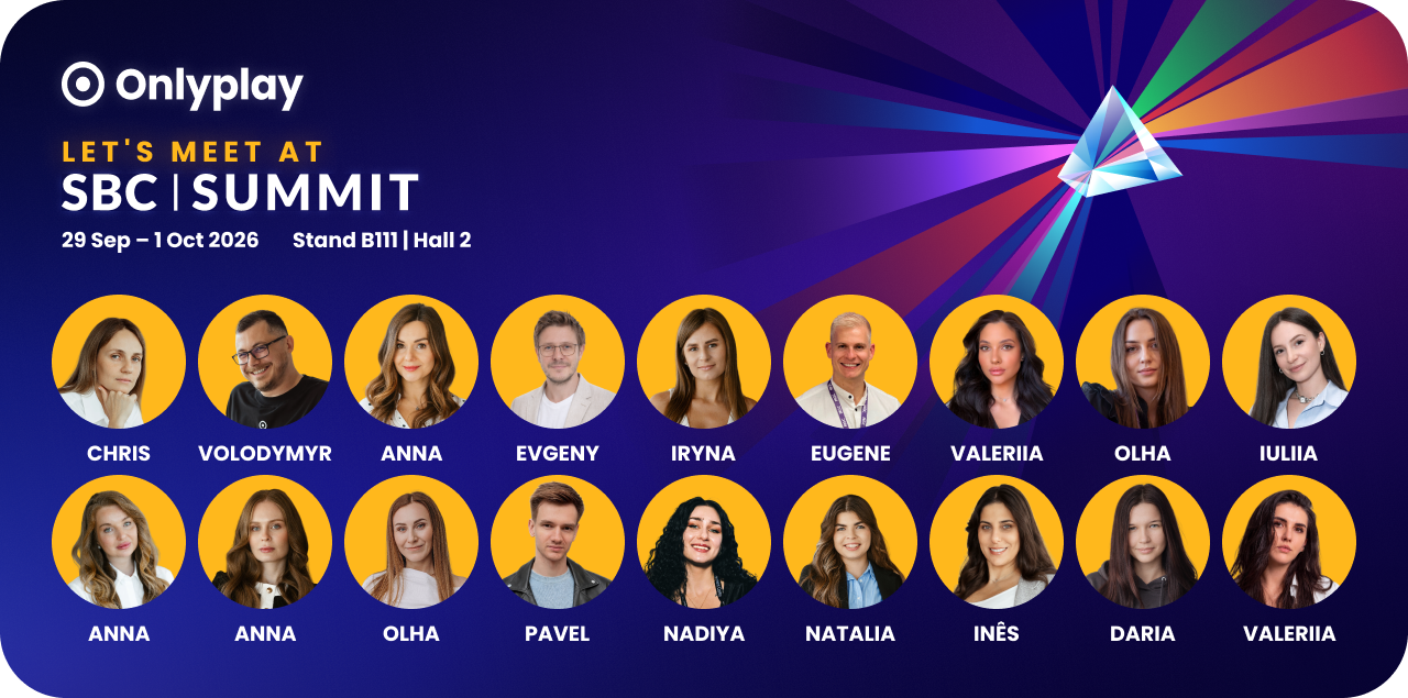 Meet Onlyplay at SBC Lisbon 2026! — header image