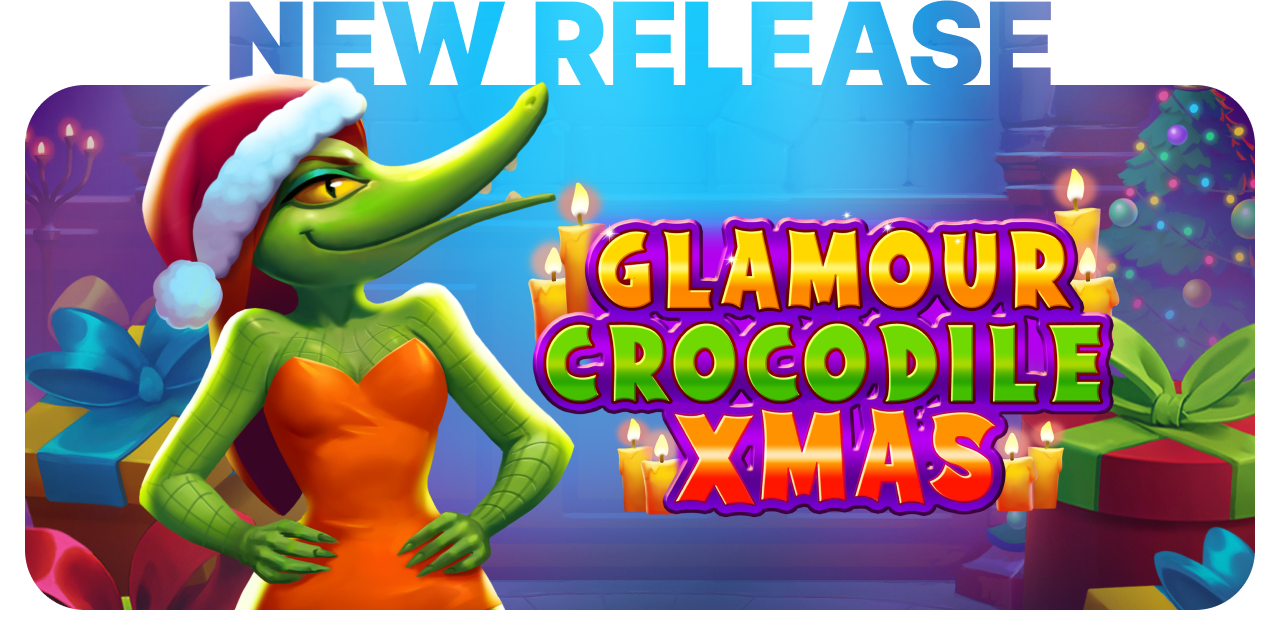 Meet our new game - Glamour Crocodile Christmas — header image
