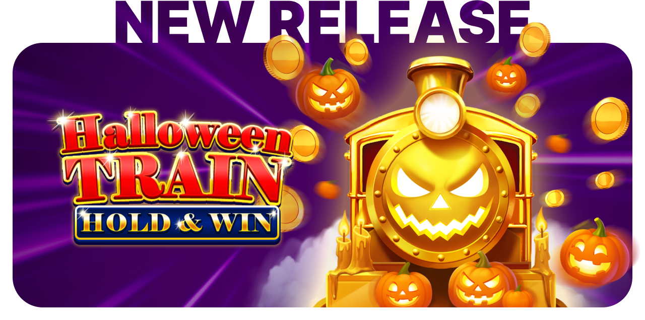 Meet our new game – Halloween Train: Hold & Win — header image