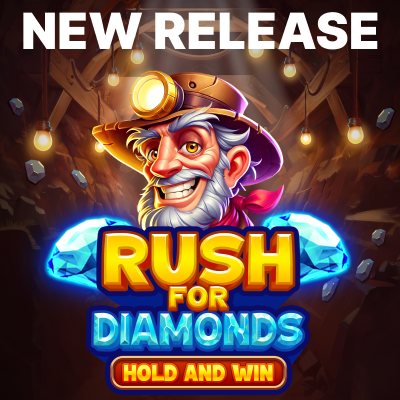 Meet our new game – Rush for Diamonds: Hold and Win! — preview image