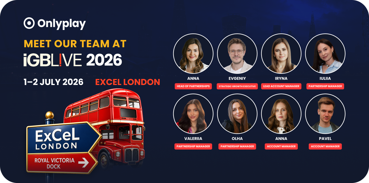 Meet our team at iGB LIVE London — header image