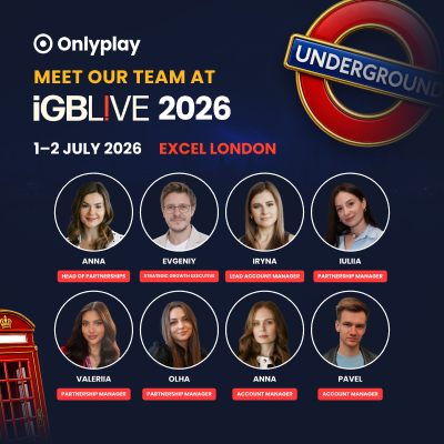 Meet our team at iGB LIVE London — preview image
