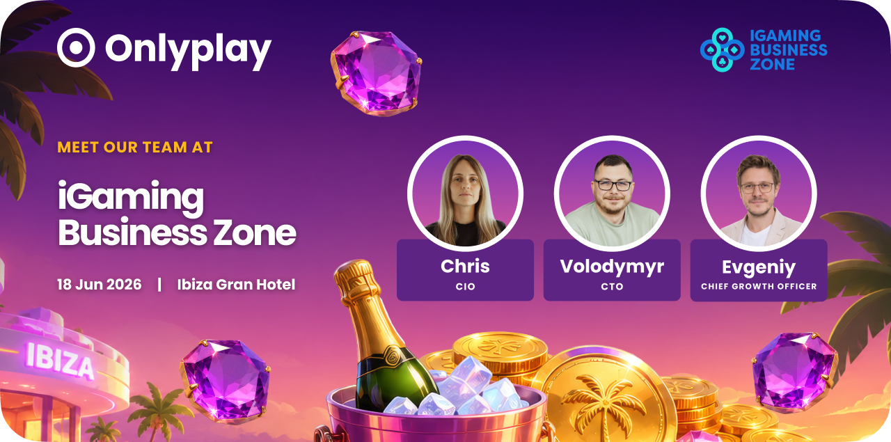 Onlyplay heads to iGaming Business Zone 2026 — header image