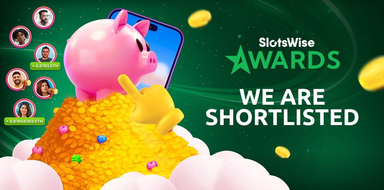 Onlyplay shortlisted for four SlotsWise Awards nominations! — header image