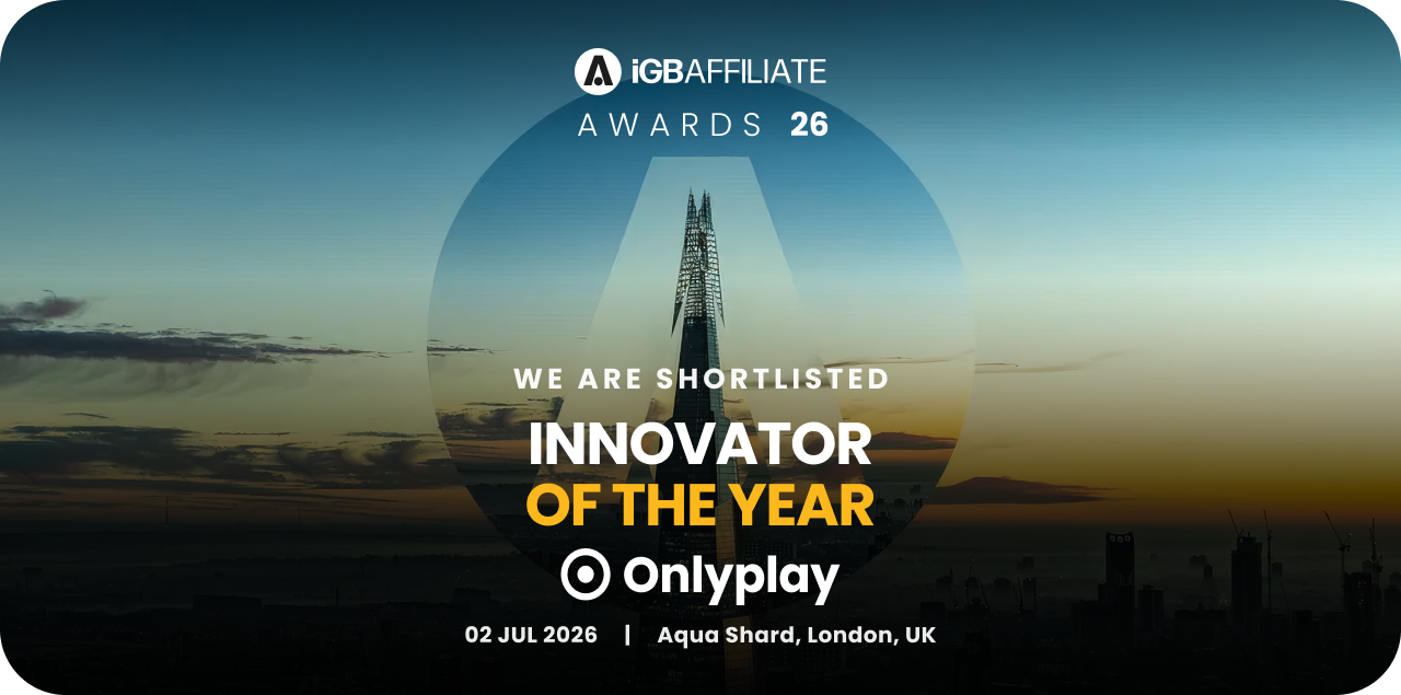 Onlyplay shortlisted for Innovator of the Year — header image