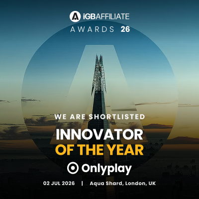 Onlyplay shortlisted for Innovator of the Year — preview image