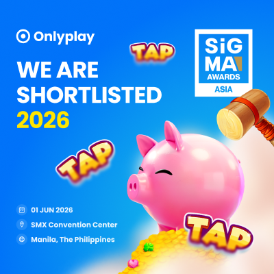Onlyplay shortlisted for four categories at SiGMA Asia Awards 2026 — preview image