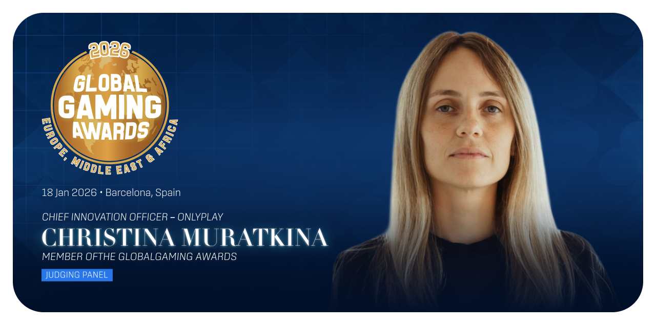 Our CIO joins the jury for the Global Gaming Awards EMEA 2026 — header image