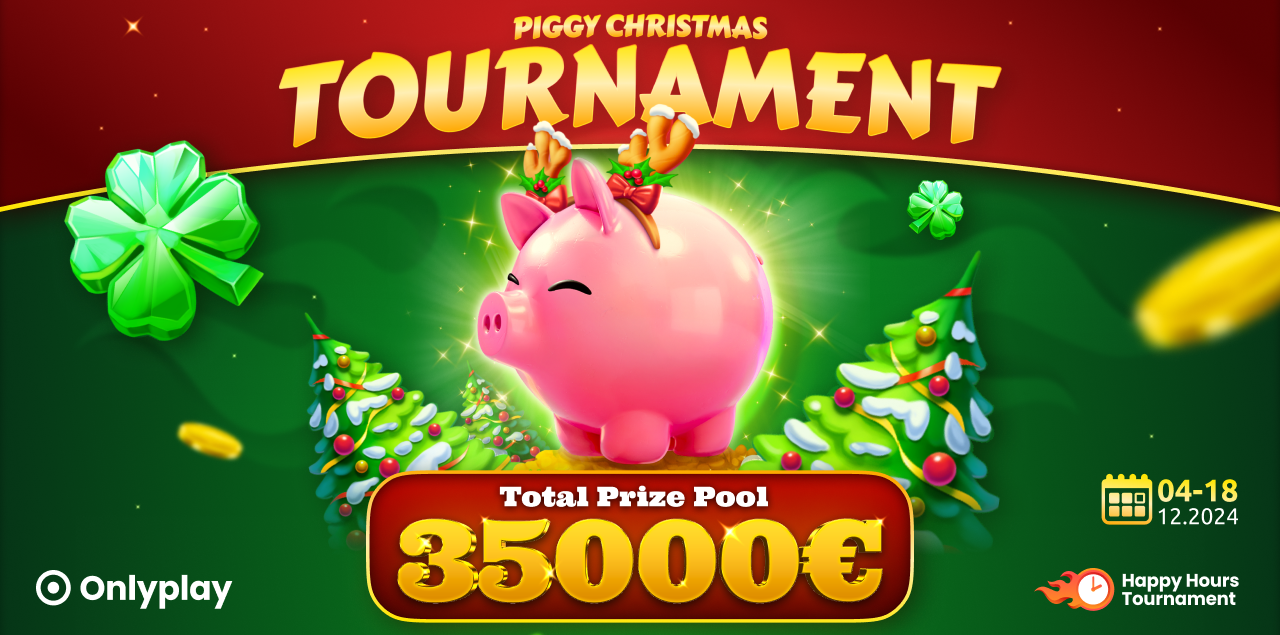Piggy Tap™ Christmas Tournament: tap your way to holiday wins! — header image