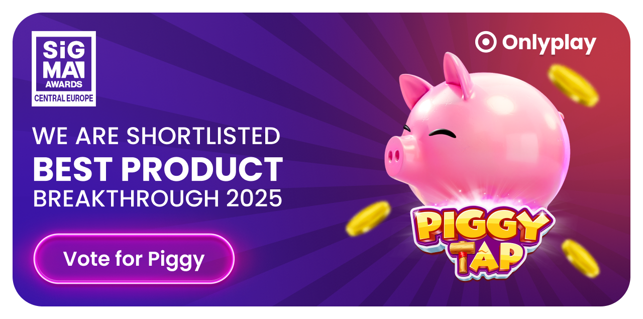 Piggy Tap™ nominated for Best Product Breakthrough 2025 at SiGMA Central Europe Awards! — header image