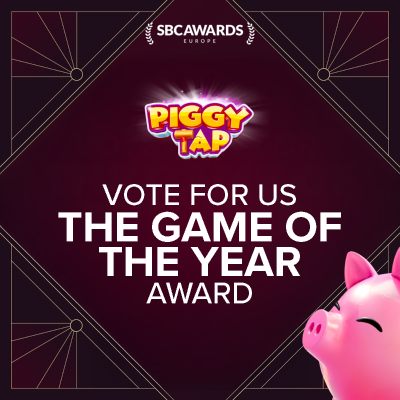 Piggy Tap™ nominated for Game of the Year at SBC Awards Europe 2025 — preview image