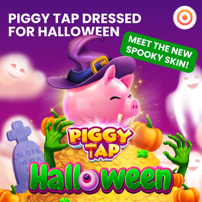 Piggy Tap™ is ready for Halloween! Are you? — preview image