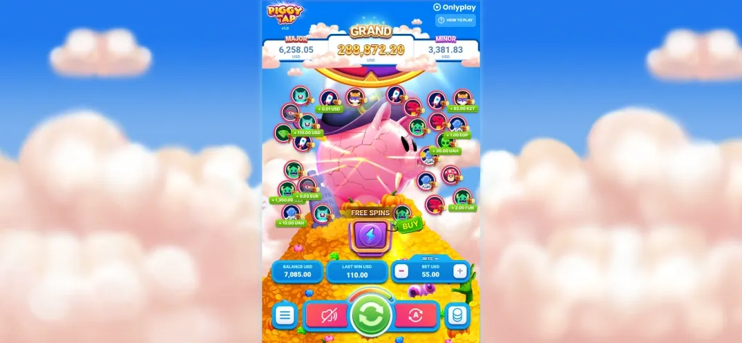 Piggy Tap Halloween gameplay screenshot 3