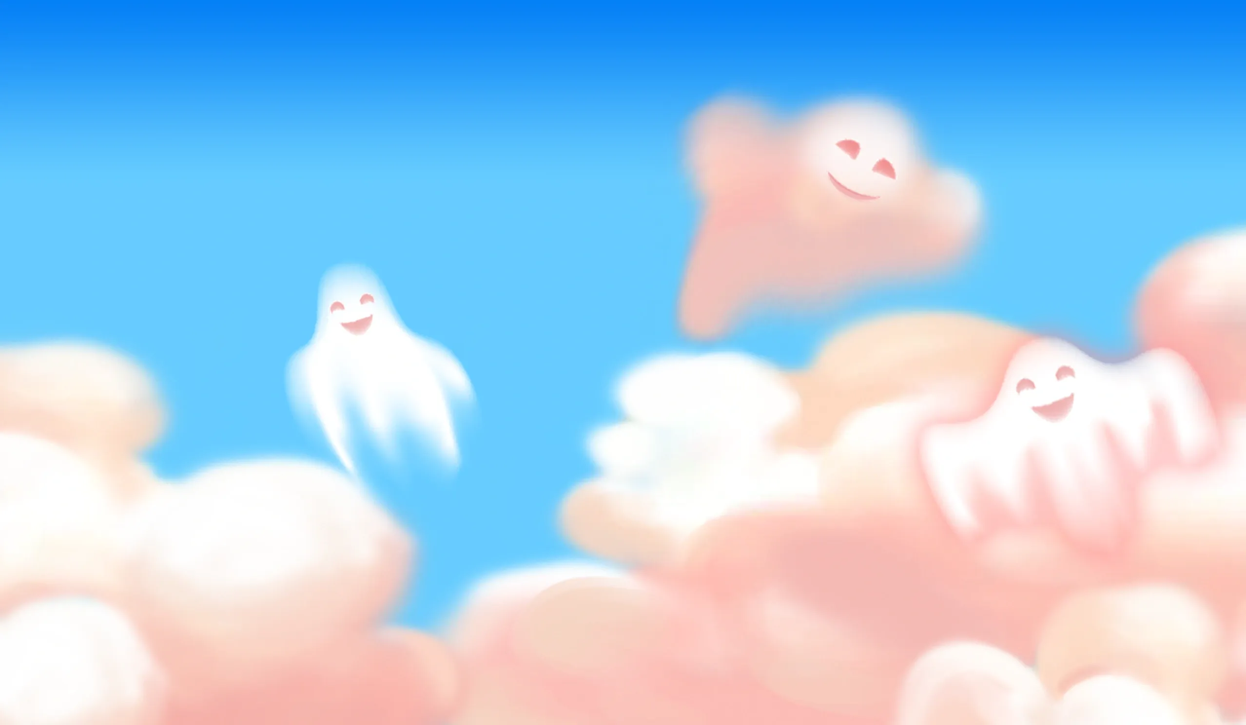 Piggy Tap halloween desktop action banner background