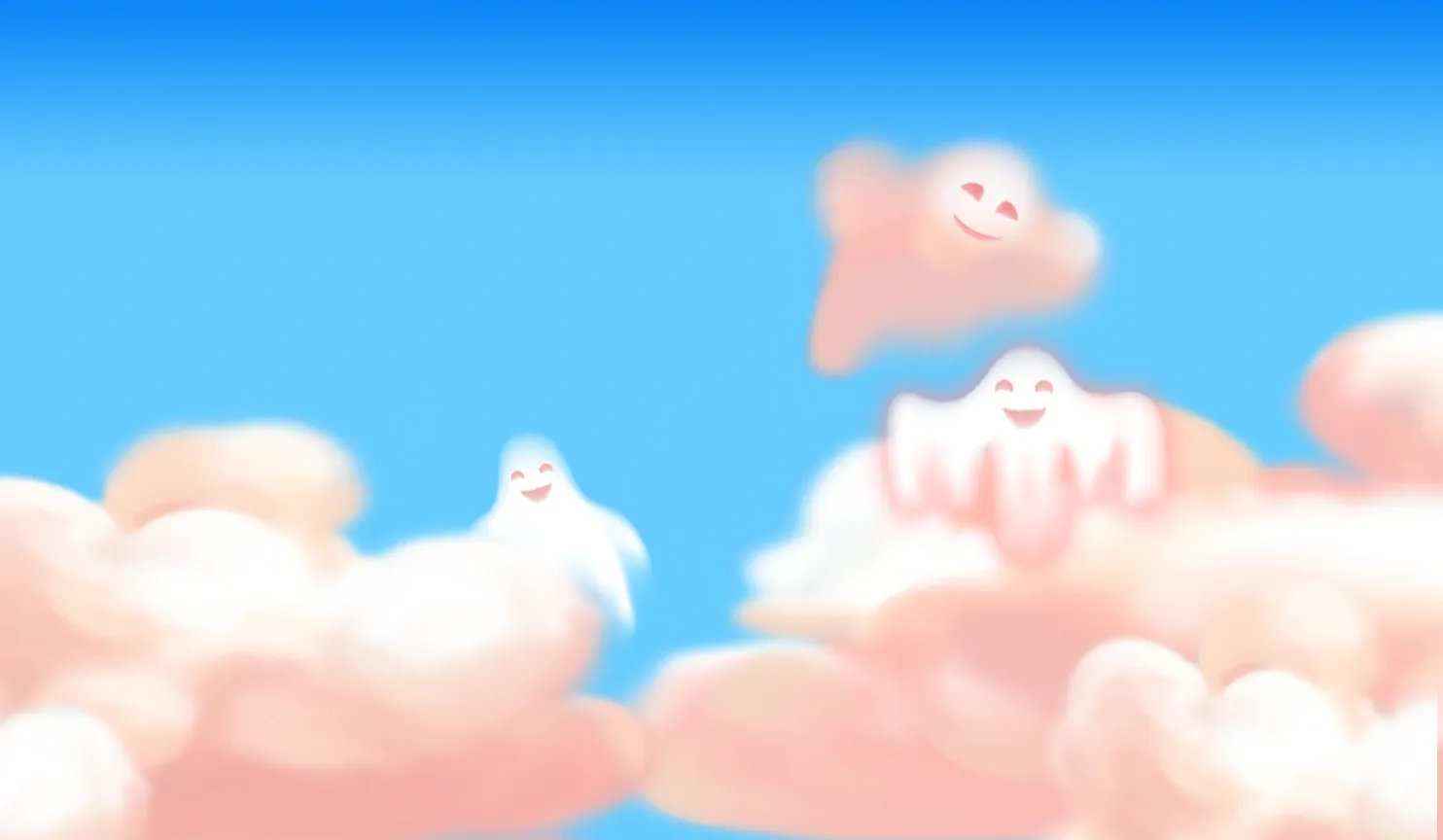 Piggy Tap halloween mobile action banner background